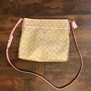 EUC coach cross body purse